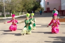 11-09-2013 "The yard of my childhood" project got to Atyrau city